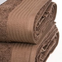 Pack of 2 Chocolate Brown Egyptian Cotton 650gsm Towel Large Bath Sheet