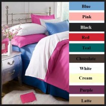 FLANNELETTE 100% Cotton Super Soft Flat Sheet Pink