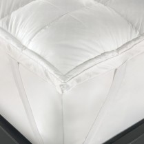 Duck Feather and Down Mattress Toppers White
